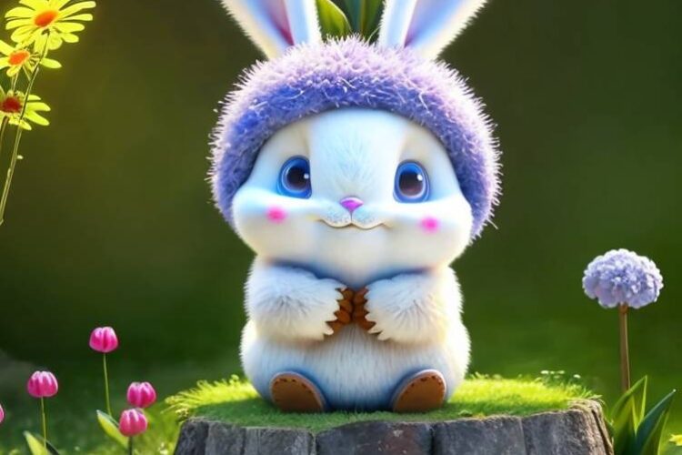 兔年来一只可爱的兔子