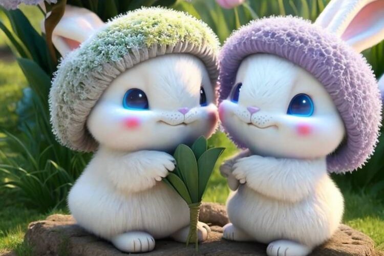 兔年来一只可爱的兔子