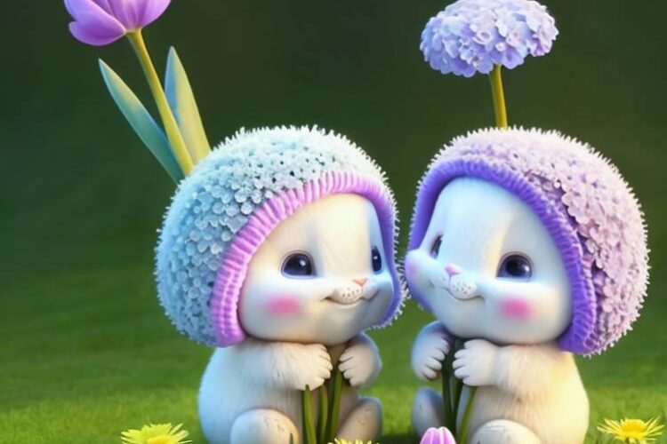 兔年来一只可爱的兔子