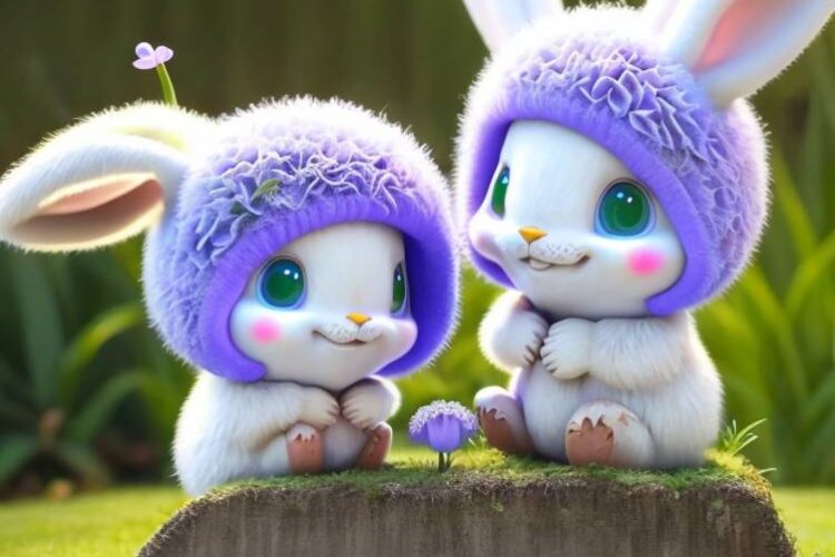 兔年来一只可爱的兔子