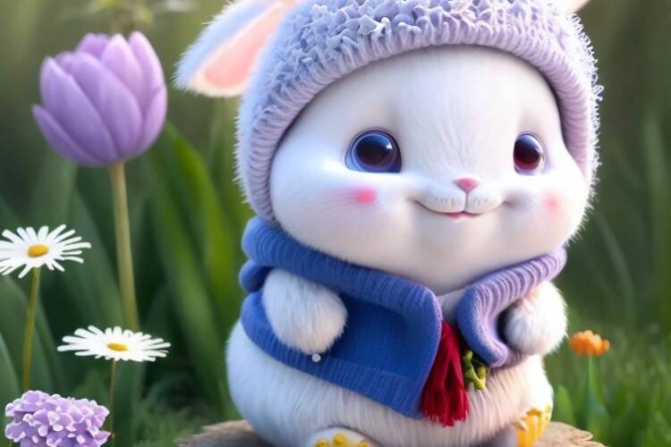 兔年来一只可爱的兔子