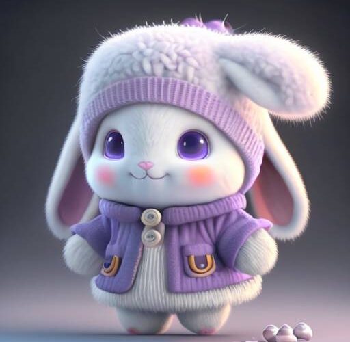 兔年来一只可爱的兔子