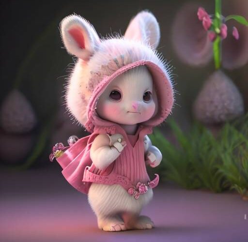 兔年来一只可爱的兔子