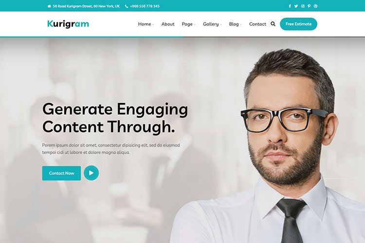 分享一套医疗企业静态html模板