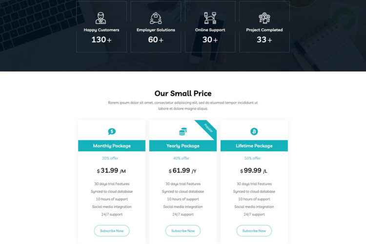 分享一套医疗企业静态html模板