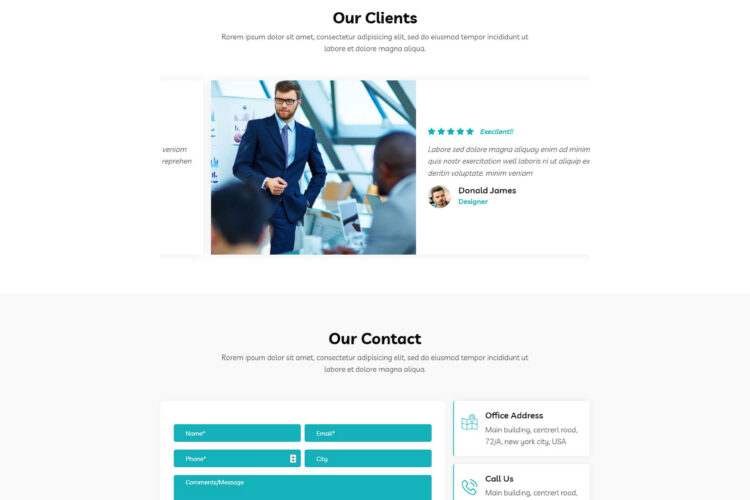 分享一套医疗企业静态html模板