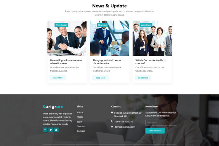 分享一套医疗企业静态html模板