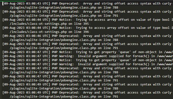 Wordpress怎样记录但不显示错误